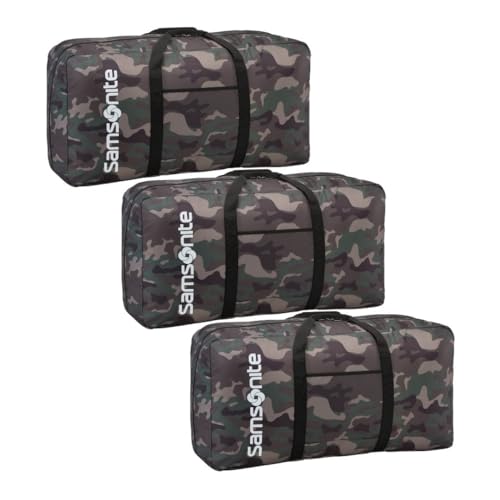 Samsonite Tote-A-Ton 32.5-Inch Duffel Bag (Camo/Green 3-Pack)