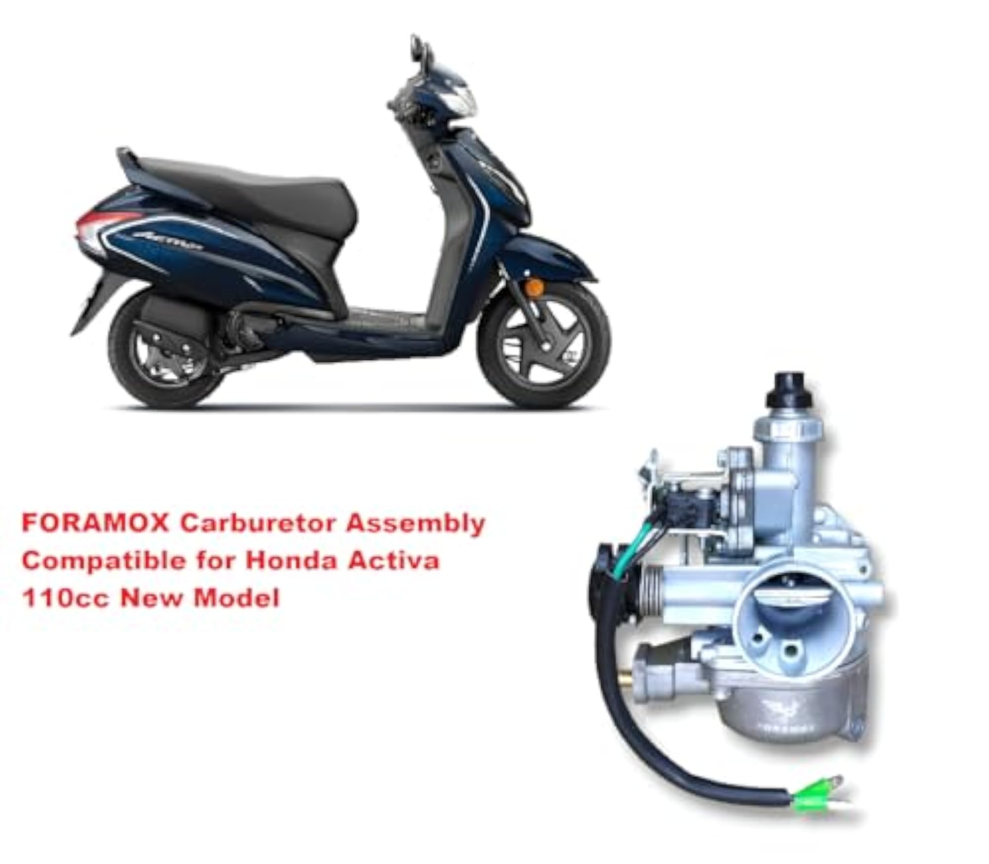 Carburetor Assembly for Honda Activa 110cc