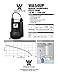 WaterAce WA54UP Manual Submersible Utility Pump, 1/6 Hp, 1, 680 Gph, Black