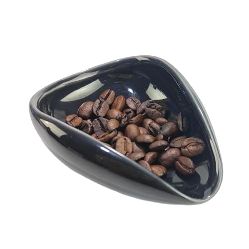 Cuillère et assiette à haricots cuits en céramique pour échantillon de café - 6