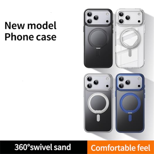 Coque antichoc iPhone 17 Pro Max étui magnétique mat avec support de table