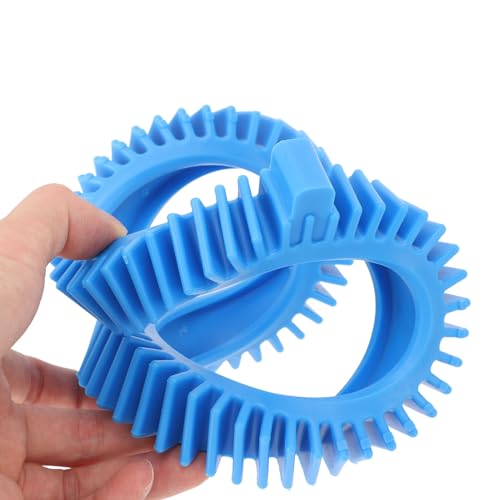 2 Peças 20cm 896584000 143 Limpador de Piscina Pneu Dianteiro Borracha Azul Com Corcunda Limpador de