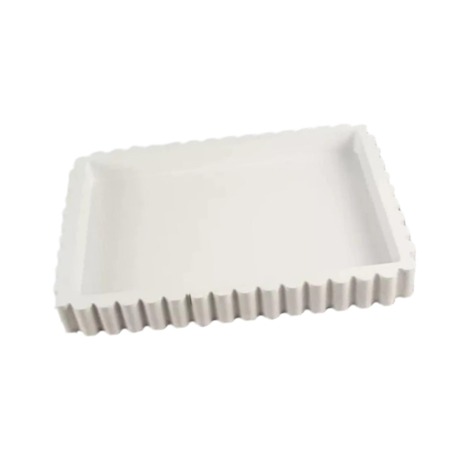 Fenteer Bandeja Rectangular Minimalista de Madera para Mesa de Centro, Bandeja de Madera para Servir, de para Mesa de Centro, Esponja
