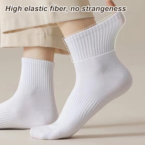 Athletic Socks 5-Pack Anti-Blister Running Socks for Men & Women Moisture-Wicking Cotton Sports Socks4