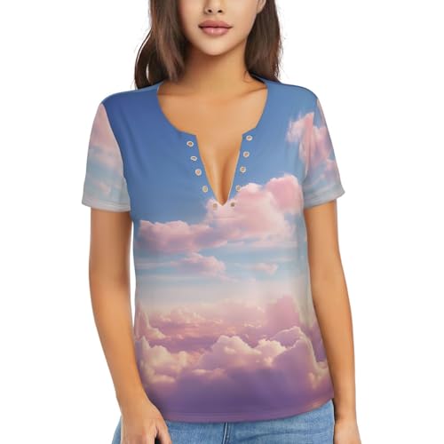 T-shirt running femme col V profond pour voyager léger et confortable