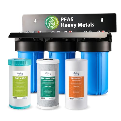 iSpring PFAS &amp; Heavy Metals Whole House Water Filter System