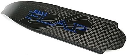 C4 Blue Flap VGR Carbon Fin Blade Set - Black - #40