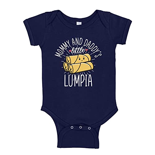 Mommy and Daddy's Little Lumpia Baby Bodysuit One Piece or Toddler T-Shirt Gift for Filipino Mom and Dad