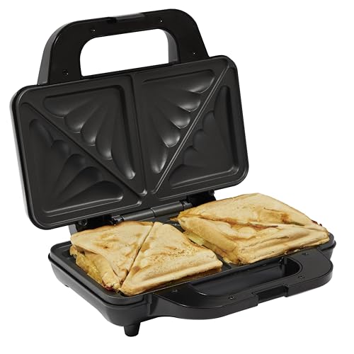 Haden Deep Fill Sandwich Maker - Non Stick Toastie Maker, Compact and Portable Sandwich Maker, Easy to Clean, Perfect for Dorm Rooms and Small Kitchens, Affordable Kitchen Appliance for Students - Image 3