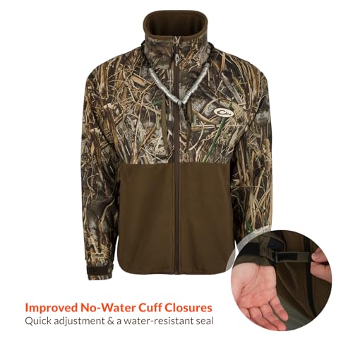 Image of Drake Waterfowl Men's Mst G-flex Eqwader Full Zip Jacket