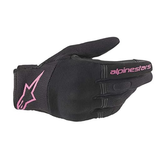 Alpinestars Motorcycle gloves Stella Copper Gloves Black Fuchsia, BLACK/FUCHSIA, M