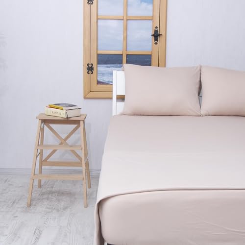 Venice Home 100% Cotton Bed Sheet Set with Deep...