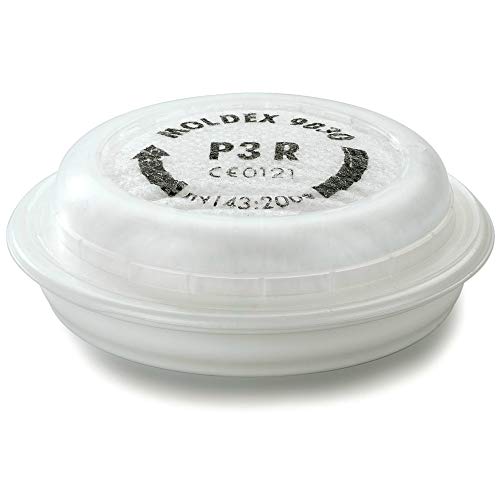 Moldex 9030 P3R Lot de 6 paires de filtres à particules pour séries 7000 et 9000