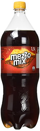 Mezzo Mix, Einzigartiges Mischgetränk aus Cola & Orange in praktischen Flaschen, EINWEG (4 x 1,5 Liter) Cover