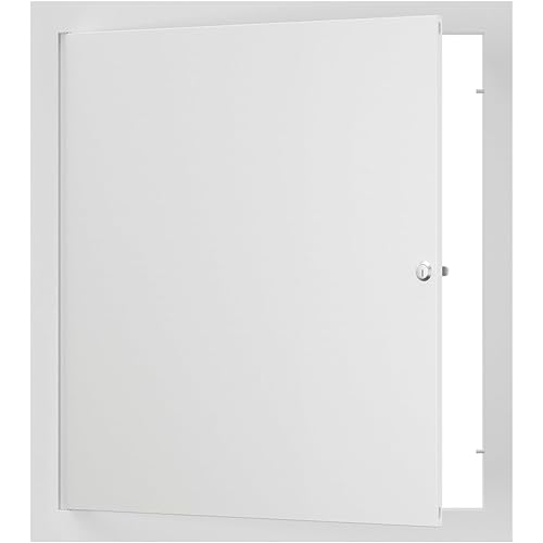 Thicken 1mm 20 x 24 Access Panel for Drywall,Attic Door, Ceiling Access Panel for Drywall,20x24 Metal Access Panels are Thickened to 1mm to Solve The Problem of Fragile Panels(Screwdriver Latch)
