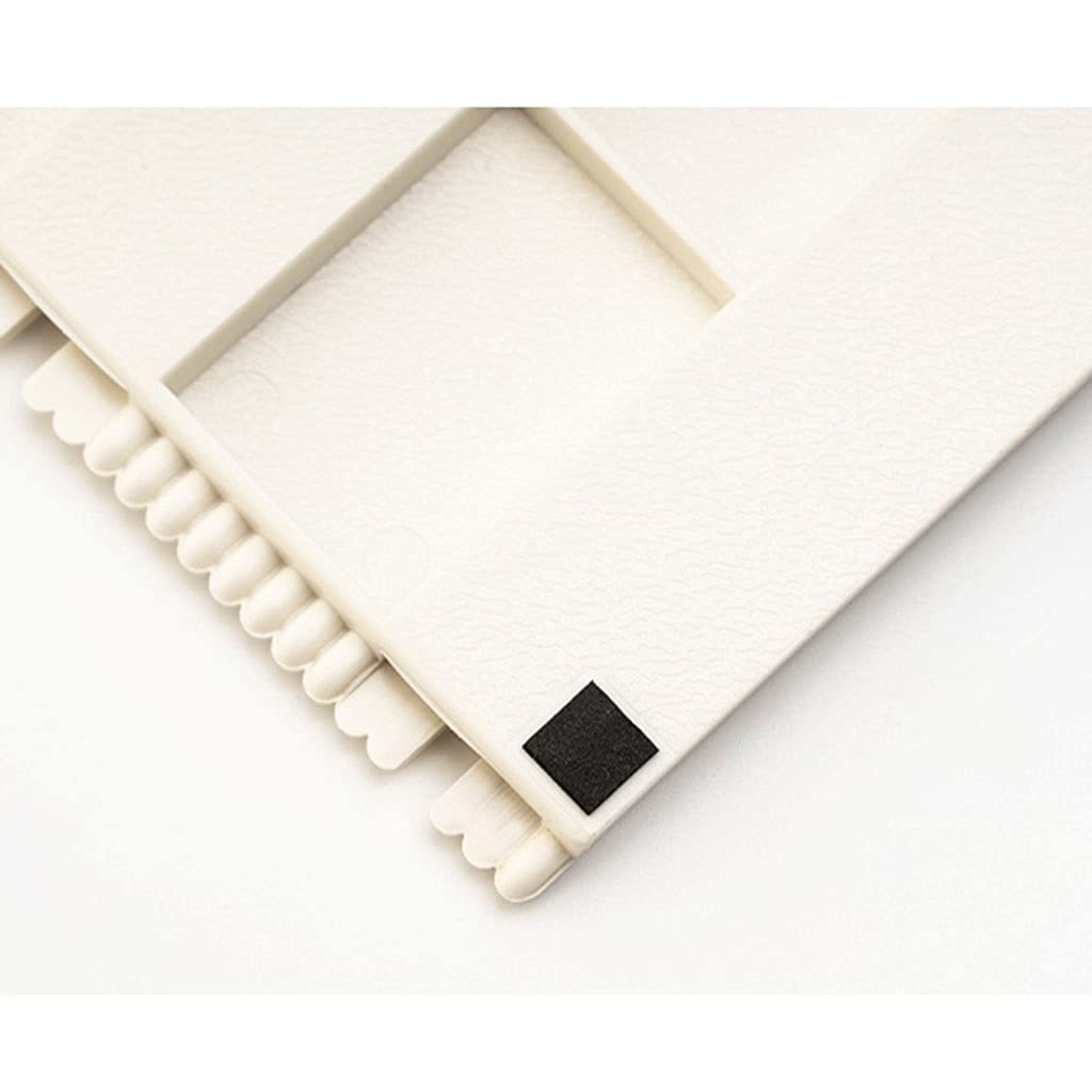 Soportes Para Apilamiento De Bandejas De Cartas Documento de rack de fila de almacenamiento de archivos sencillo y fácil de ensamblar la barra de archivos Multifunción Multifunción Desktop Ficher Rack