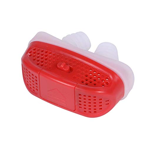 Yowerf ronquidos Respirador Nasal para purificación de Aire/Alivio Efectivo para el ronquido purificador de Aire (Color : Red) Cover