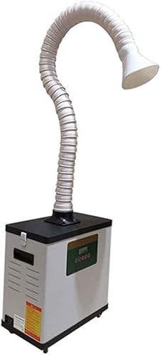 Miniatura 1 de Extractor de humos portátil con brazo flexible, pantalla digital LCD, 110 V, para industria química, industria alimentaria