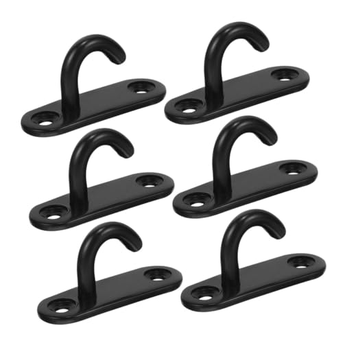 OKUMEYR Ceiling Toggle Hook 6pcs Wall Mount Ring Hooks Heavy Duty Marine Hanging Hardware