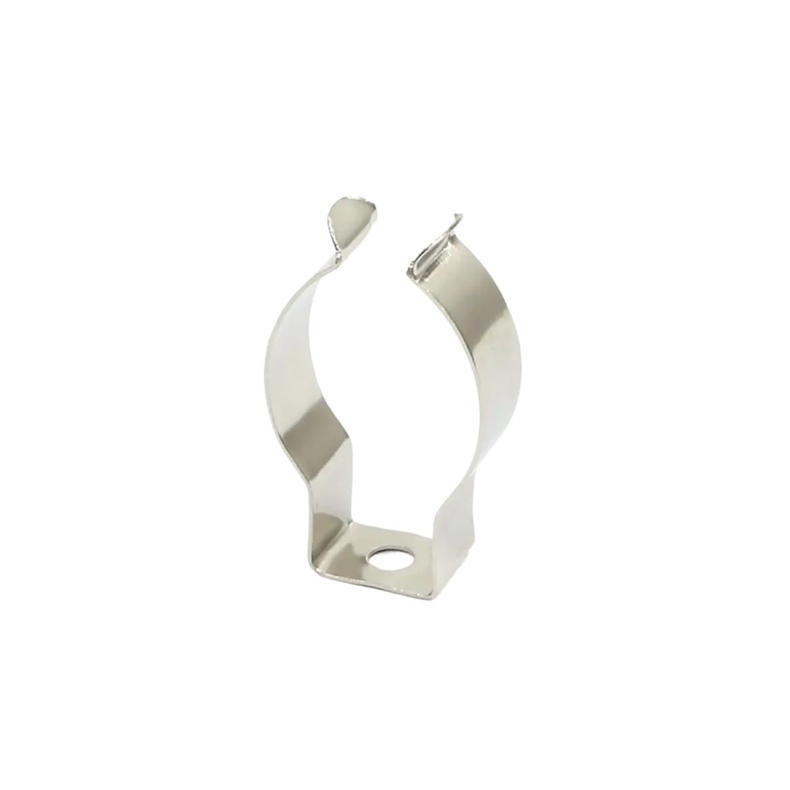 Dwammebrs One Color U Clips Holder Bracket 10Pcs Fixing Spring Clip Clamp Holders Base Tool Lamp Tube Heavy Duty T8 T10(T10 41.1Mm)