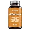 FitBurner Muy Rápido y Efectivo Mujer - Perder Peso - Quemagrasas Potente - L Carnitina + Garcinia Cambogia - 90 Cápsulas