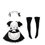 アゾンインターナショナル(Azone International) D.C Divine 1／12 ピコニーモR TYPE－G用「メイド衣装セット」 ブラック×ホワイト 1/12スケール ドール用衣装