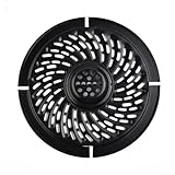 Niceminiwall Air Fryer Grillpfanne Ersatz für 3,5 l und 4,5 l Modelle, nicht perforierte Kochteiler, Zubehör, kompatibel mit ausgewählten Luftfritteusen, Dishwa (15,5 cm)