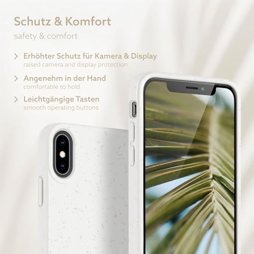Coque iPhone XS Max biodégradable ONEFLOW Sama Sama blanche - 7