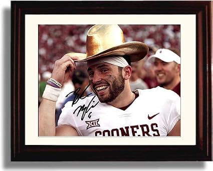 Framed Oklahoma Sooners Baker Mayfield 