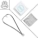 TERAISE Eyeglass Necklace Classic Fashion Metal Ring Sunglasses Necklace Glasses Holder Contains glasses cloth