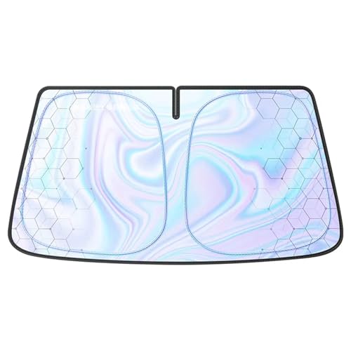 Pare-soleil toit voiture isolant thermique et réfléchissant épais pour protection solaire auto