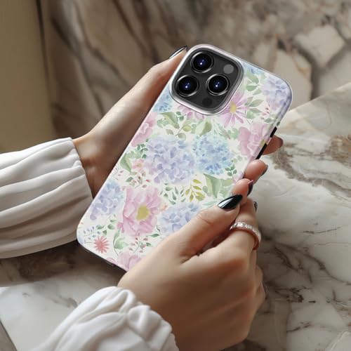 Goodon for iPhone 15 Pro Max Case, Cute Preppy Floral, MagSafe Compatible - image 2