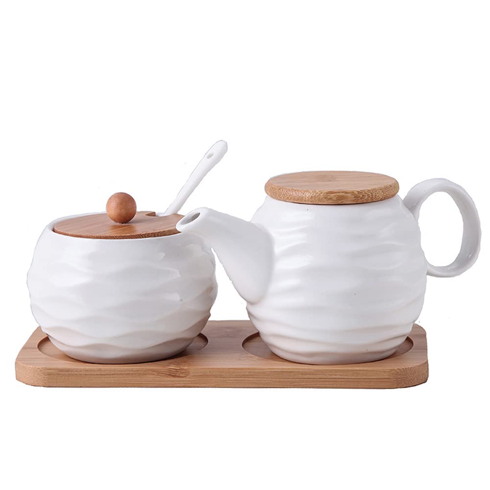 Distributeur d'huile d'olive en céramique pour tables élégantes