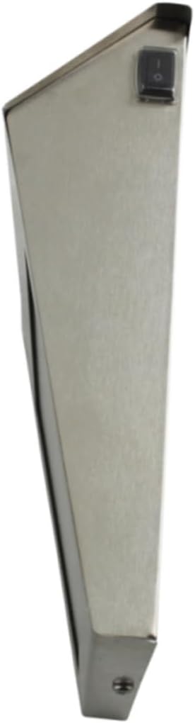 Outdoor Solar Address Sign Led Lights Stainless Steel Weatherproof Easy Installation Identifiable Night Visibility