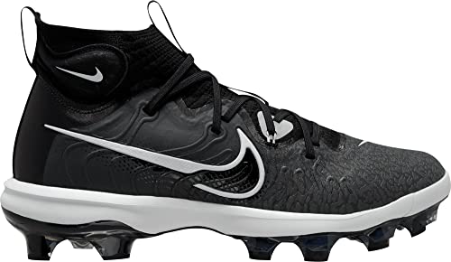 Image of Nike Alpha Huarache NXT MCS Men's Black Baseball Cleats - (DJ6519-001)