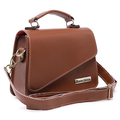 Bolsa Feminina Transversal Pequena Mini Tampa Bag Balada Festa Blogueirinha (Caramelo)
