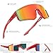 SEKKAF Youth Baseball Sunglasses for Boys Girls Age 6-12 Softball Cycling Sports Sunglasses for Kids Lightweight Frame