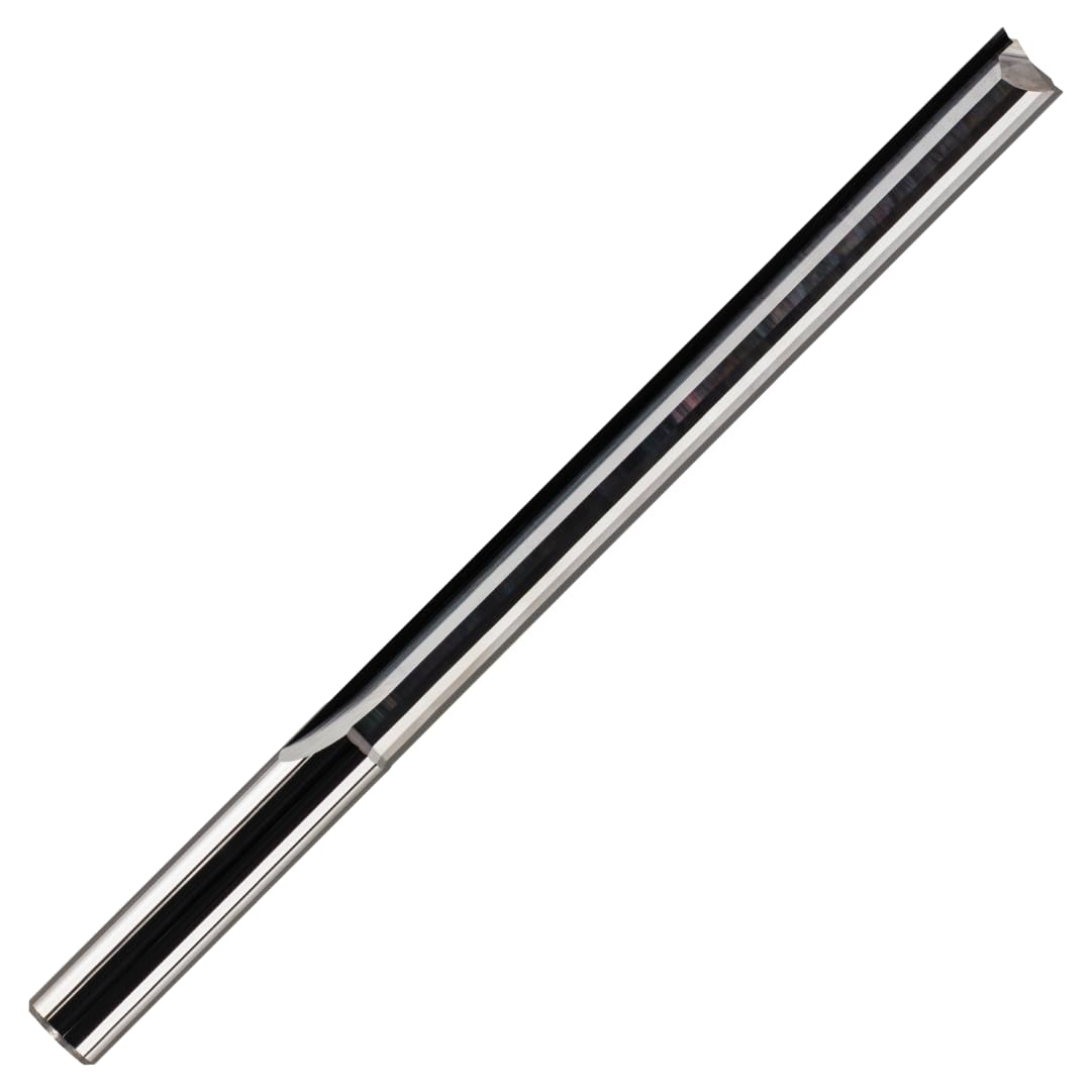 Rennie Tool 6mm x 52mm Flute Solid Carbide 2 Flute Straight Router Bit — image 1