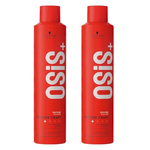 Spray OSiS+ Dry Texture Craft coiffage volume cheveux fins lot de 2