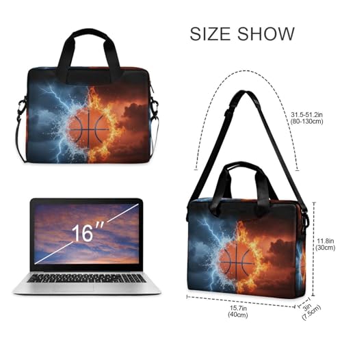 Bolsa para laptop Senya tipo maletín y mensajero miniatura 5