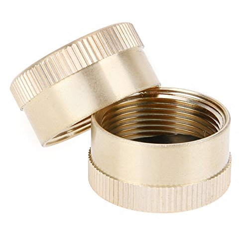 Kbrotech Propane Tank Cap Solid Brass Refill 1 LB Propane Gas Bottle Cylinder Sealed Cap for Outdoor Camping BBQ (3pieces) - Thumbnail 7