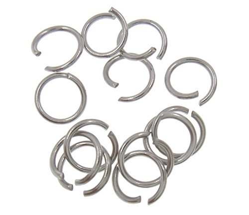 970 Stück Mehrfarbige Metall-Binderinge Set - Offene Verbindungsringe Für Schmuck, Schlüsselanhänger Und Bastelarbeiten In Verschiedenen Größen
