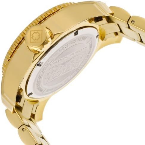 Miniatura 2 de Invicta 15343 Pro Diver reloj de acero inoxidable enchapado por ionización con oro 18 K para hombre