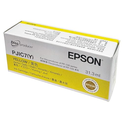 Cartouche d'encre jaune pour DiscProducer PP-100 et PP-50