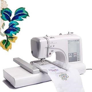 Automatische computergesteuerte Stickmaschine mit großem LCD-Touchscreen, inklusive Zubehör für Anfänger, ideal für Heimbastel- und DIY-Projekte