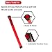 Gamma Tennis Ballhopper Balltube 18, Picks Up and Holds 18 Balls Quickly and Easily - Red or Clear