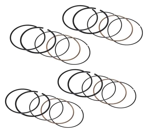Segments piston 69mm pour moteur YP250 et XMAX 250 : lot de 4 pièces de rechange