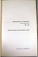 Boston Society of Architects - The First Hundred Years 1867-1967 B0028S0T4O Book Cover