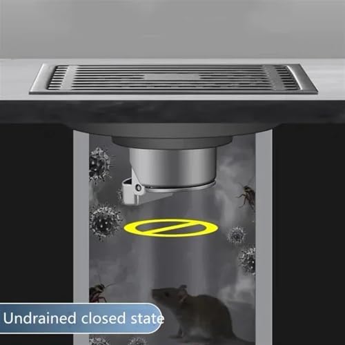 Drain de sol de douche carré pour rénover une salle de bain moderne - 8