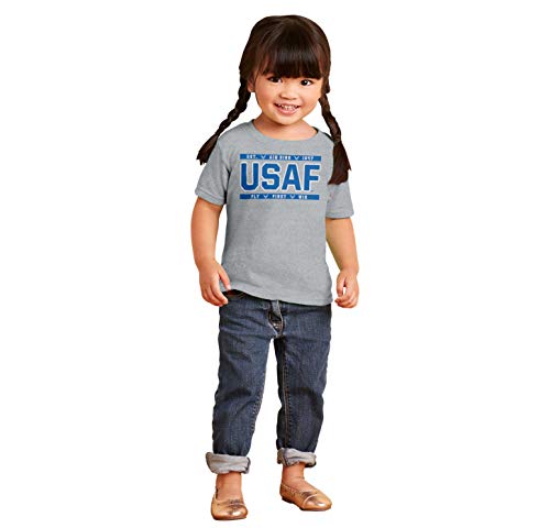 Brisco Brands Us Air Force USAF Fly Fight Win Toddler Boy Girl T Shirt4